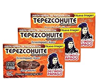 Herbal Soap Bar With Tepezcohuite Set of 3