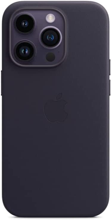 Apple iPhone 14 Pro Leather Case with MagSafe - Midnight