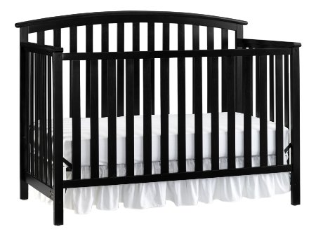 Graco Freeport 4-in-1 Convertible Crib, Black