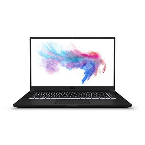 MSI Modern 15 Intel Core i5 10th Gen 15.6" FHD Laptop (8GB/512GB NVMe SSD/Windows 10 Home/Black/1.6Kg) A10M-296IN