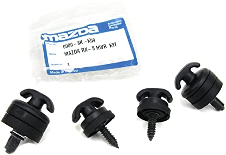 Mazda 2004-2005 Rx8 Cargo Net Replacement Hooks Hardware Kit OEM