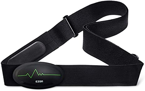 EZON Heart Rate Monitor Chest Strap, Bluetooth Waterproof HRM Chest Strap