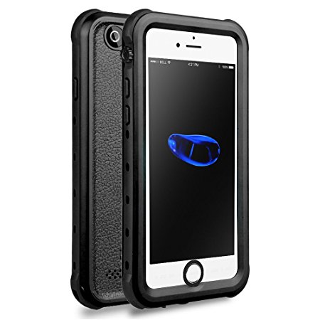 Redpepper Waterproof Case for iPhone 6/6s, Full Sealed Underwater Protective Cover, Shockproof, Snowproof and Dirtproof for Outdoor Sports - Diving, Swimming, Running, Skiing, Climbing