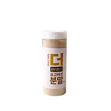 Korean Shiitake Mushroom Powder, Gluten Free, Organic, All Natural Seasoning 2.8 OZ, Vegan Powder for Cooking for All Purpose, Easy to Use