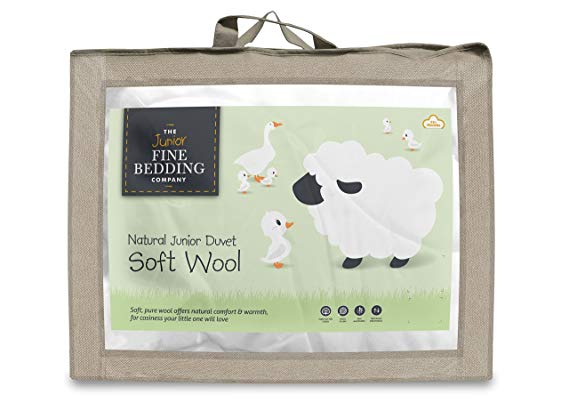 The Fine Bedding Company Junior Soft Wool Duvet - Cot Bed