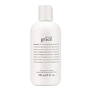 Philosophy Amazing Grace Firming Body Emulsion for Women, for Dry, Aged or Wrinkled Skin, 8 Fl Oz