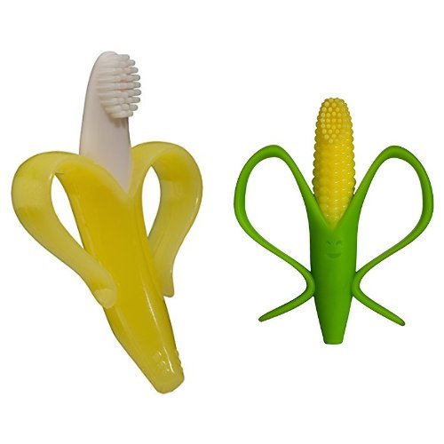 Baby Banana Brush & Cornelius Training Toothbrush Combo