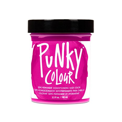 Jerome Russell Punky Hair Color Creme, Flamingo Pink, 3.5 Ounce