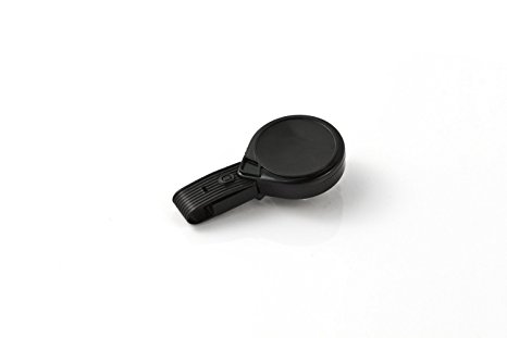 Key-Bak Mini-Bak Retractable Reel with 36-Inch Nylon Cord, Steel Belt Clip and Twist-Free ID Strap