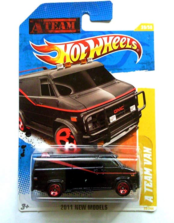 Hot Wheels 2011 A Team Van Black #39/244