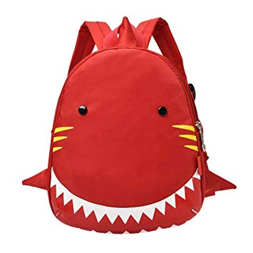 Staron Kids Bookbag Cartoon Shark Pattern Backpack 3D Cute Animals 7 Colors For Baby To Choose Toddler School Bag