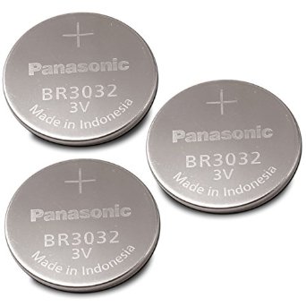 Panasonic Battery Lithium Button Cell Br3032- Br 3032 3 Pieces