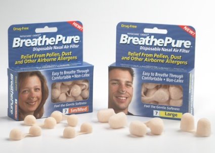BreathePure Nasal Filters (small/medium)