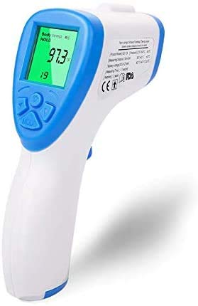 Forehead Thermometer, No-Contact Infrared Forehead Thermometer, Fever Alarm Memory Recall, Thermometer Gun for Kids Infant Adult