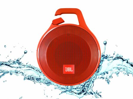 JBL Clip  Splashproof Portable Bluetooth Speaker (Orange)