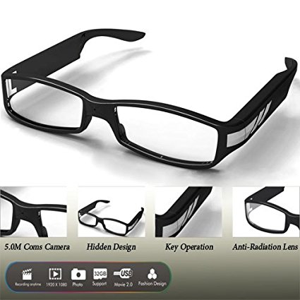 Fashion 5 Megapixel HD 1080p Eyewear Sunglasses Camera Spy Camera DVR by Online-Enterprises
