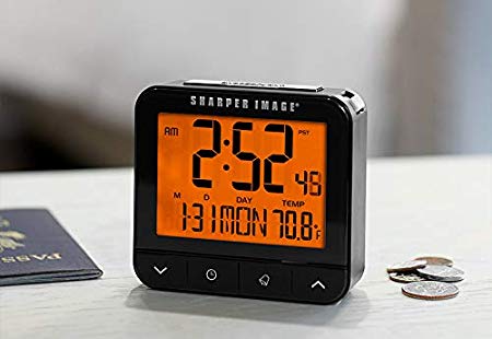 Sharper Image Travel Alarm Clock