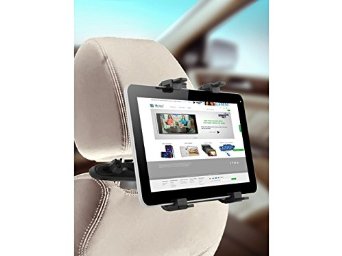 iRULU Tablet Car Mount Adjustable Headrest Car Back Seat Mount Holder for All 7-Inch to 11-Inch Tablet iPAD 1 2 3 4 Samsung Galaxy Google and More