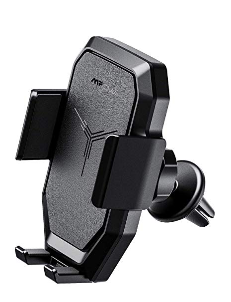 Mpow 099 Qi Wireless Charging Phone Car Mount, Fast Auto Charging Air Vent Phone Holder(10W, 7.5W 5W) Compatible iPhone Xs MAX/XR/X/8 Plus, Galaxy Note S9/S8/S8 plus/S7/S7 Edge Qi-Enabled Phones