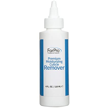 ForPro Premium Moisturizing Cuticle Remover, Softens and Hydrates Cuticles for Easy Removal, Includes Glycerin and Mineral Oil, 4 Oz.