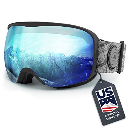 Wildhorn Cristo Ski Goggles - US Ski Team Official Supplier - Snow Goggles for Men, Women & Youth