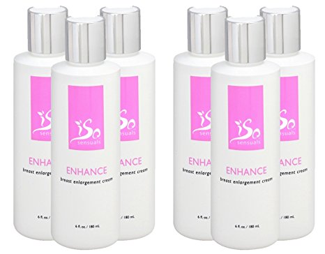 IsoSensuals ENHANCE | Breast Enlargement Cream - 6 Bottles