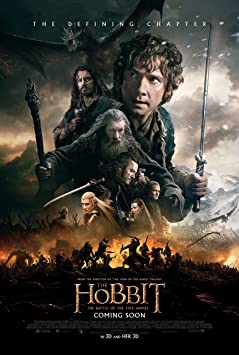 The Hobbit : Battle of Five Armies - Movie Poster (Thick) (Size: 24" x 36")