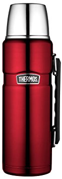 Thermos Stainless King Flask, 1.2 L - Red