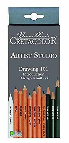 Cretacolor Artists Studio Line Drawing 101 Introduction Set of 11