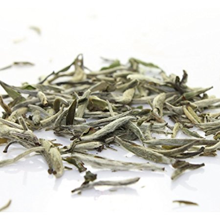 Organic White Silver Needle Loose Tea Tea - Bai Hao Yinzhen White Tea (4oz / 110g)