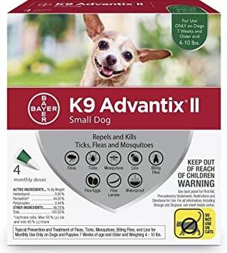 K9 ADVANTIX II for Small Dogs