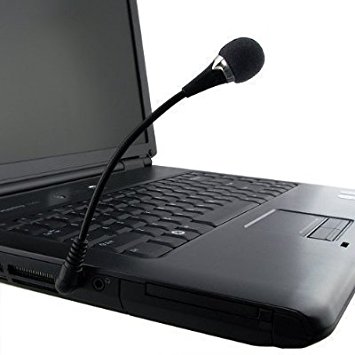 Importer520 Black VOIP / SKYPE 3.5mm Mini Flexible Microphone