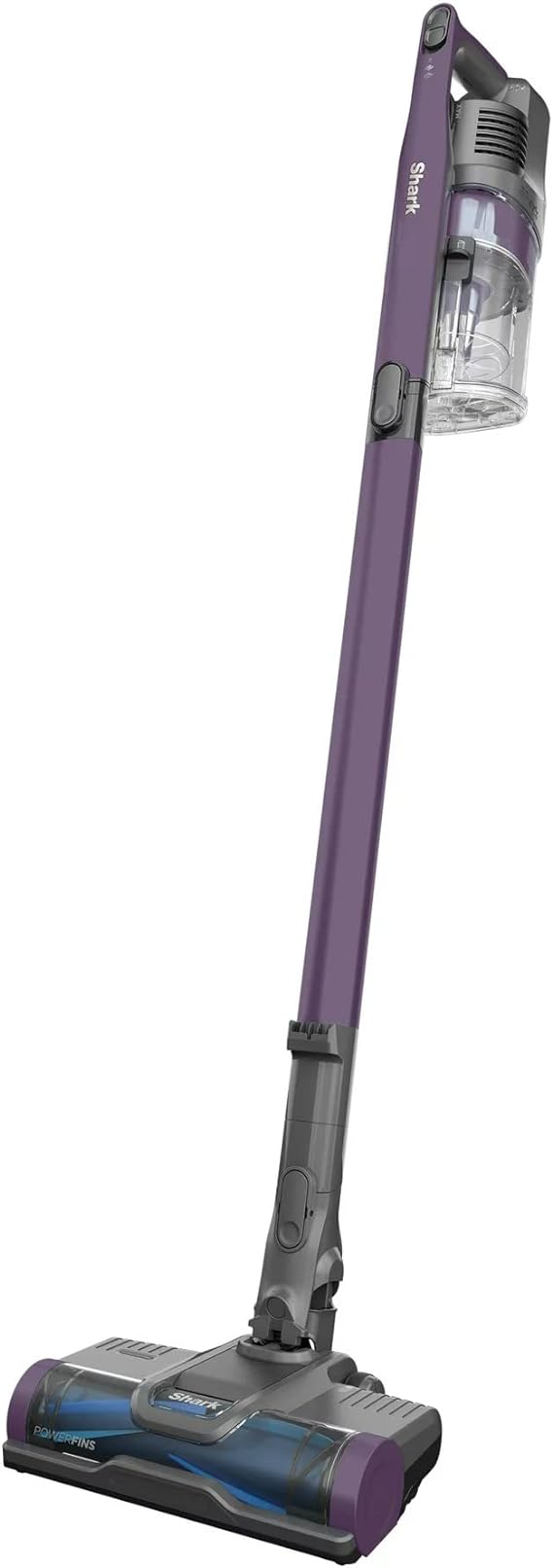 Shark WZ240 Pet Cordless Stick Vacuum Self-Cleaning BrushRoll, PowerFins, Crevice Tool & Upholstery Tool, 40min Runtime, Purple/Grey (Renewed)