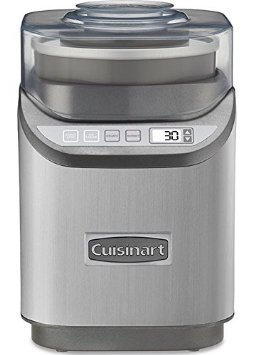 Cuisinart ICE-70 Electronic Ice Cream Maker, Brushed Chrome