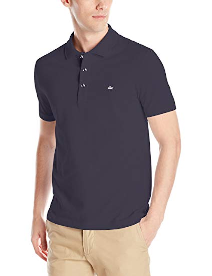 Lacoste Men's Stretch Mini Pique Slim Fit Polo Shirt