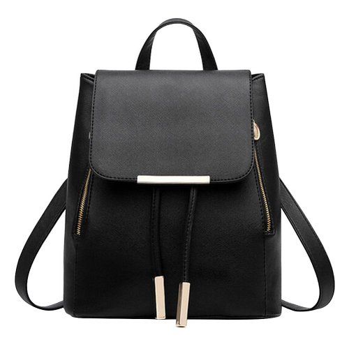 Fashion Story Women Leisure Zipper Travel Satchel Rucksack Backpack Shoulder Bag