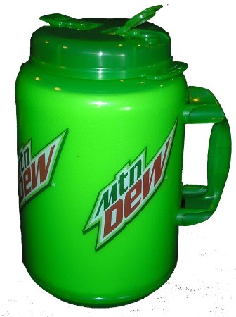 100 Oz Mountain Dew Giant Insulated Mug