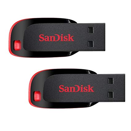 SanDisk Cruzer Blade 16GB USB 2.0 Pen Drive (Pack of 2)