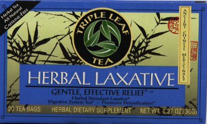 Triple Leaf Tea Tea Herbal Laxative 20 bag