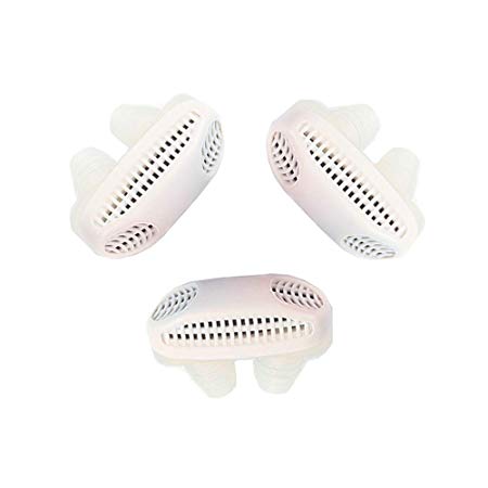 Nose Vents Anti Snoring Devices Nasal Dilator Air Purifier Filter - Snore Solution for Comfortable Sleep for Men and Women (White)