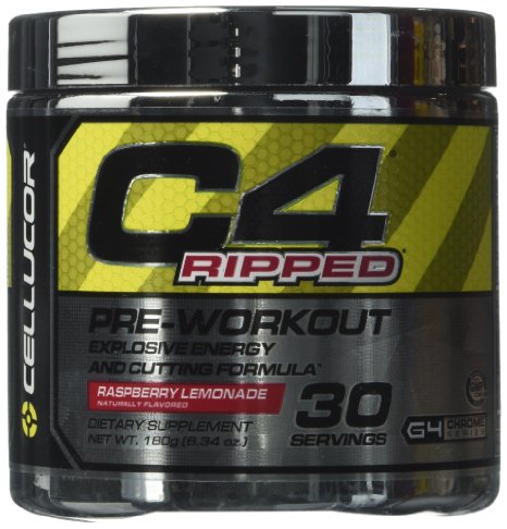 Cellucor C4 Ripped Raspberry Lemonade - 30 Servings