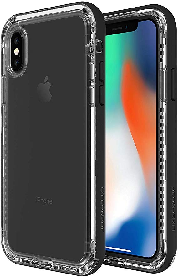 Lifeproof Next Series Case for iPhone Xs & iPhone X - Bulk Packaging (Crystal Black)
