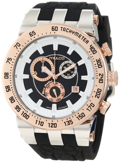MULCO Men's MW5-93503-023 "Bluemarine Chronograph" Stainless Steel Two-Tone Casual Watch