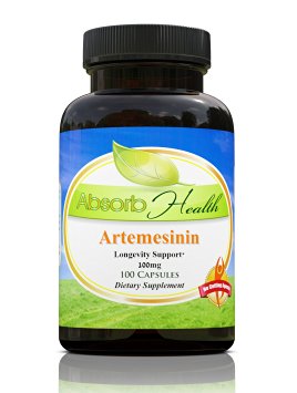 Artemisinin | 100mg | 100 Capsules | Sweet Wormwood Derived Supplement | Centuries of Use in Chinese Medicine