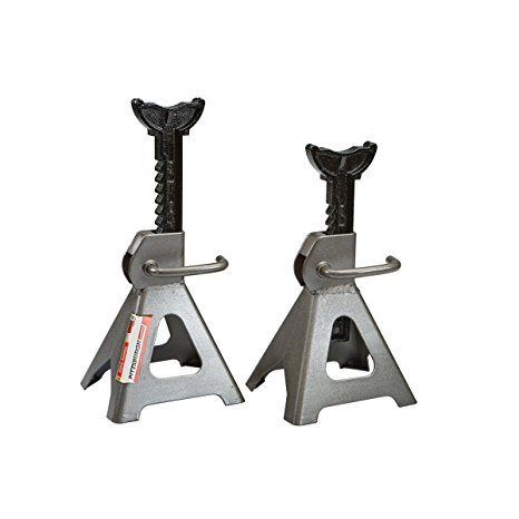 New Set of 2 Jack Stands - 3 Ton Heavy Duty by Pittsburgh Automotive