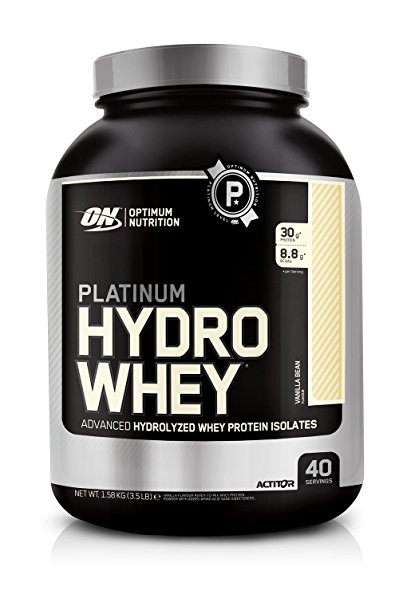 Optimum Nutrition Platinum Hydrowhey, Velocity Vanilla, 3.5 Pounds