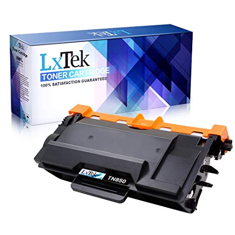 LxTek Compatible Toner Cartridge Replacement for Brother TN850 TN-850 TN 850 TN-820 TN 820 TN820 to use with HL-L6200DW MFC-L5900DW HL-L6200DWT HL-L5100DN MFC-L5800DW HL-L5200DW (High Yield, 1 Black)