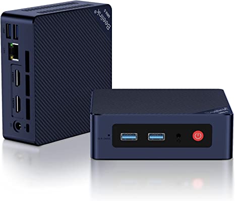 Beelink MINI-S12 Mini PC, 12th Gen Intel Alder Lake-N95 Processor (up to 3.40GHz) Wi-11 Pro Mini Computer, 16GB RAM 500GB SSD Business Mini Desktop PC, Dual HDMI/WiFi 5/BT 4.2/RJ45/WOL/Auto Power On