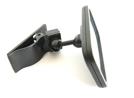Clip-On Rear View Mirror for PC Monitors or Anywhere By Modtek