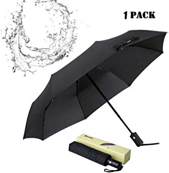 Glamore Folding Umbrella, Travel Umbrella, Windproof Compact Folding Umbrella, Compact Umbrella, Sports Golf Umbrella, Auto Open Close Umbrellas